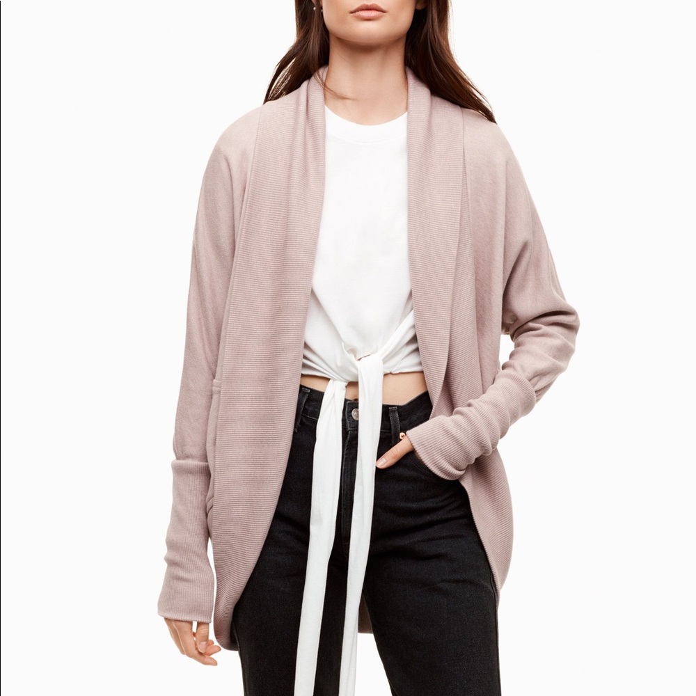 Aritzia WILFRED Diderot Sweater Cardigan- Small - Picture 1 of 7